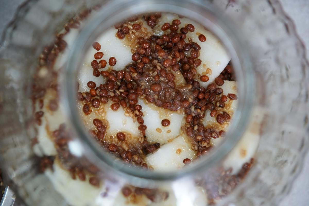 豆酺再利用:醃漬冬瓜 豆酺再利用:醃漬冬瓜