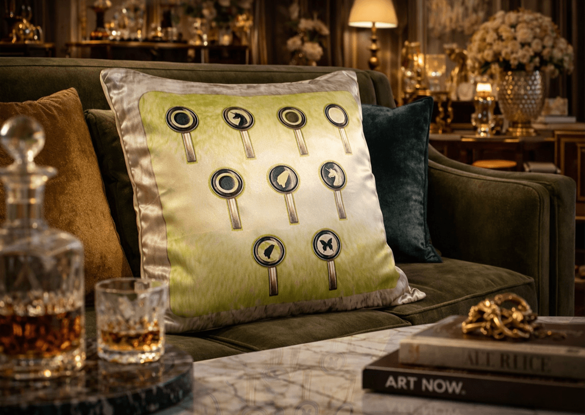 【絕色抱枕】-香檳金