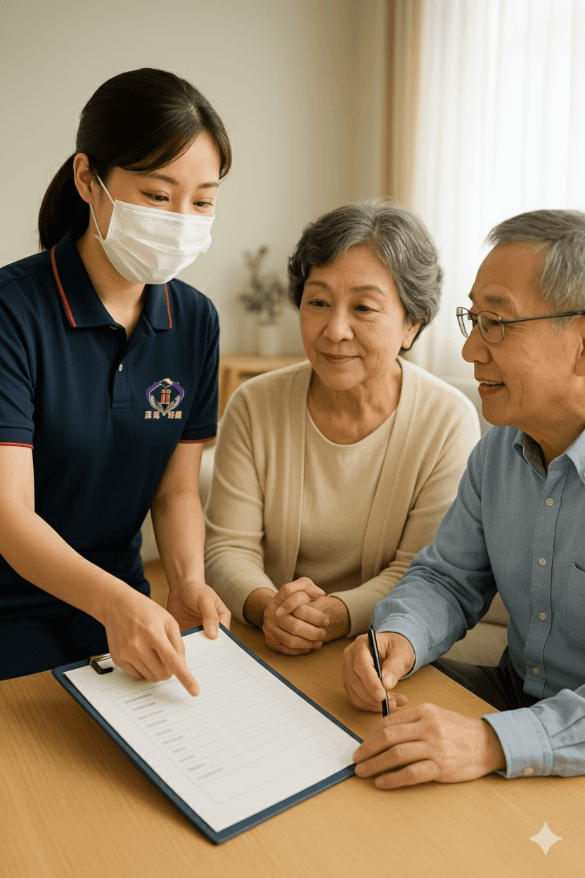 冠冕居家長照為客戶提供客製化居家照護方案 冠冕居家長照為客戶提供客製化居家照護方案