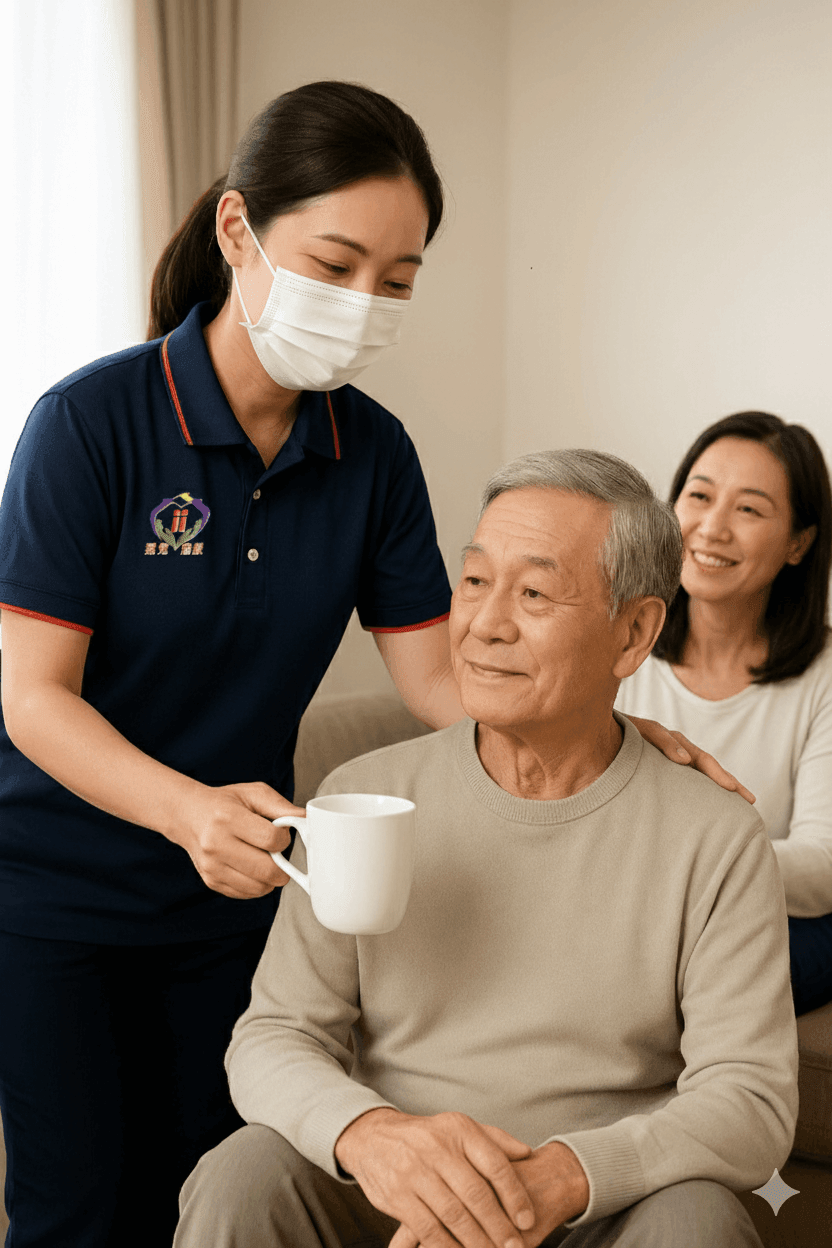 冠冕居家長照協助家庭減輕照顧壓力 冠冕居家長照協助家庭減輕照顧壓力