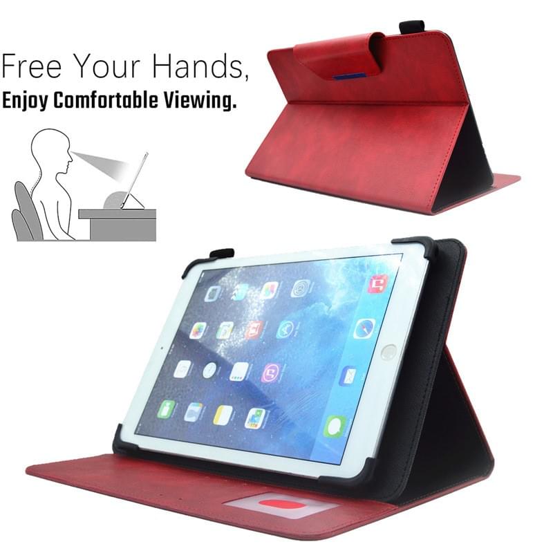 Retro 10 Inch Universal Leather Tablet Case for Lenovo, OPPO, Xiaomi & iPad