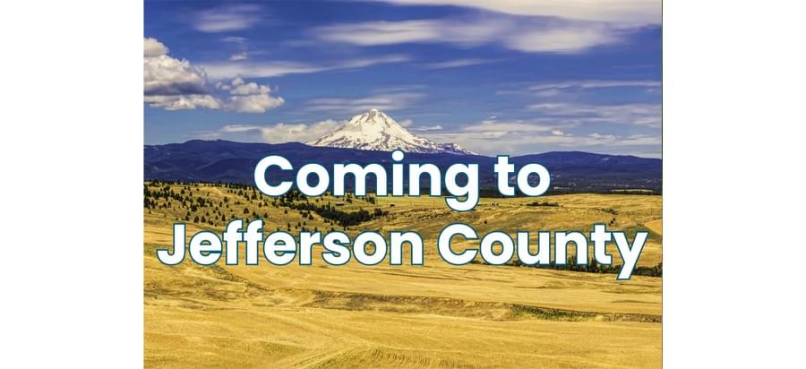 Coming to Jefferson County Coming to Jefferson County