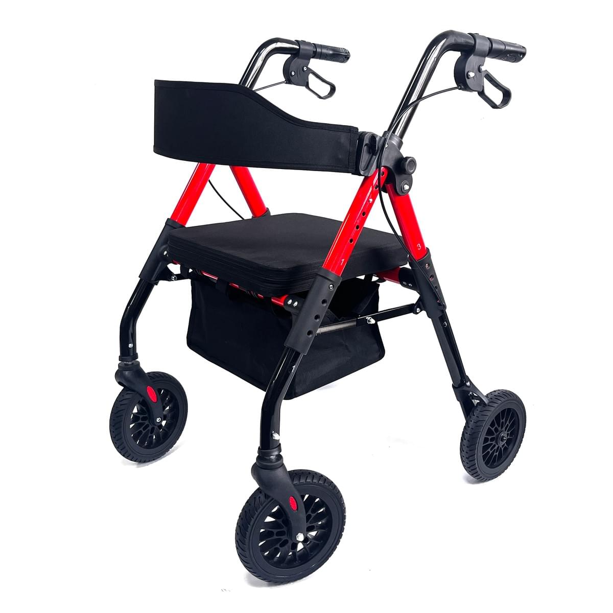 Transport Rollator Walker-Protable Transport Type Mobility Rollator