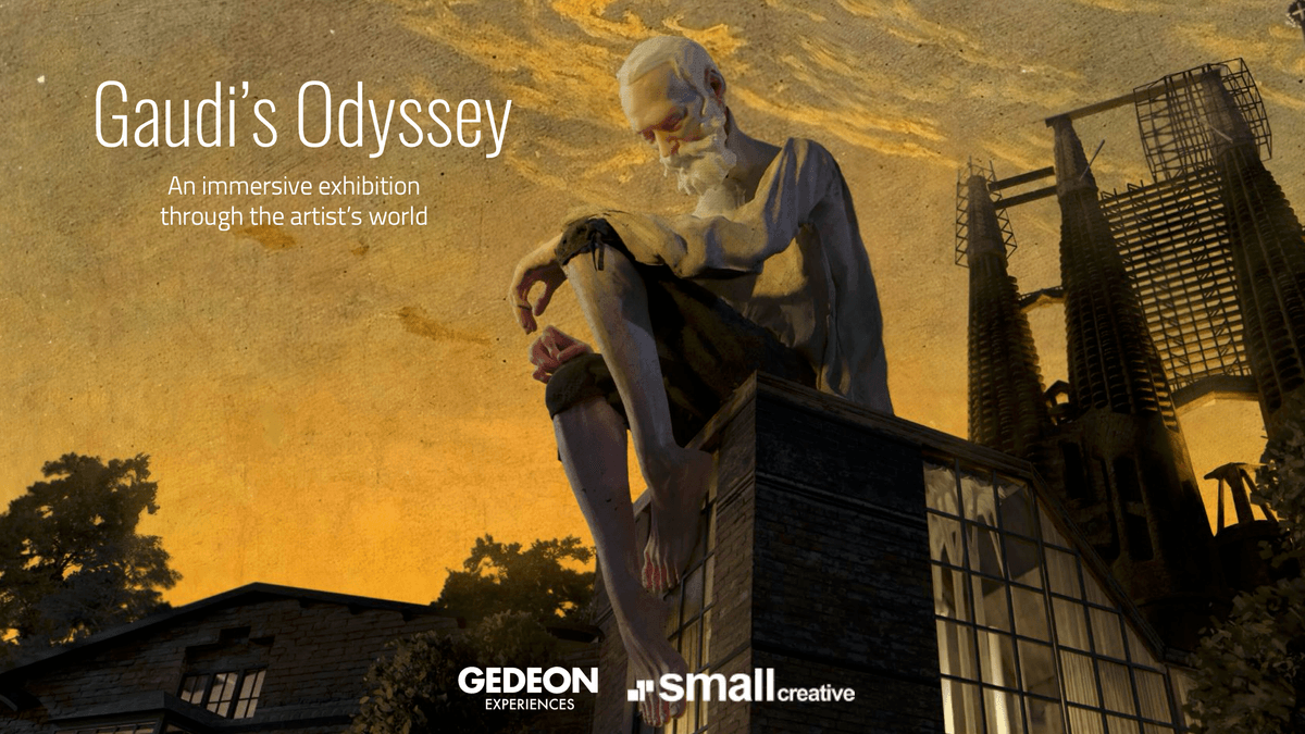 天才建築家アントニ・ガウディの芸術世界をXRで再現。サグラダ・ファミリアをはじめとする彼の傑作を、まるでガウディの目線で体験できる。 天才建築家アントニ・ガウディの芸術世界をXRで再現。サグラダ・ファミリアをはじめとする彼の傑作を、まるでガウディの目線で体験できる。