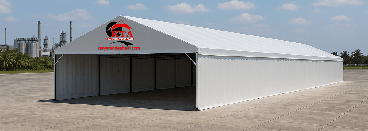 Pabrik & Produsen Tenda Gudang - Ahli Pembuatan Tenda Gudang - CV. Karya Tenda Abadi Pabrik & Produsen Tenda Gudang - Ahli Pembuatan Tenda Gudang - CV. Karya Tenda Abadi