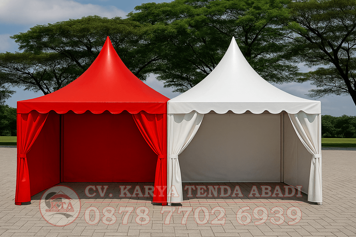Tenda Kerucut - Karya Tenda - tenda sarnafil Tenda Kerucut - Karya Tenda - tenda sarnafil