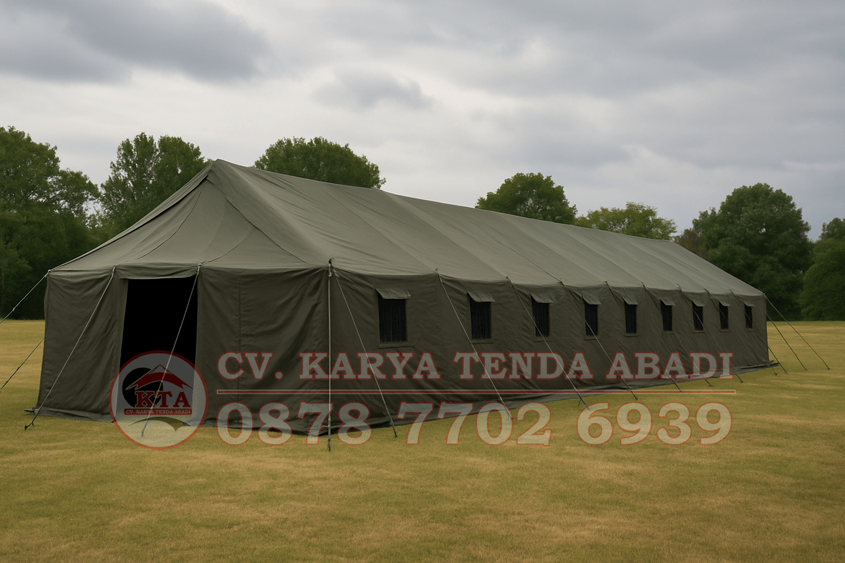 Tenda Barak - Karya Tenda - Tenda Pleton CV. Karta Tenda Abadi Tenda Barak - Karya Tenda - Tenda Pleton CV. Karta Tenda Abadi