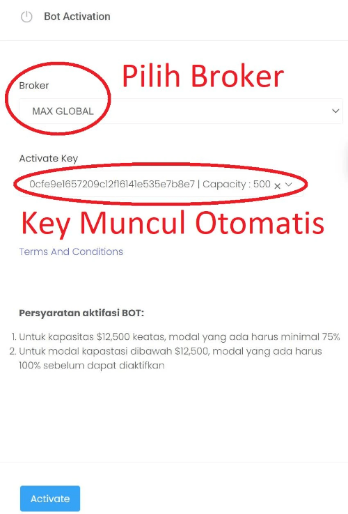 Aktivasi SmartXBot Aktivasi SmartXBot