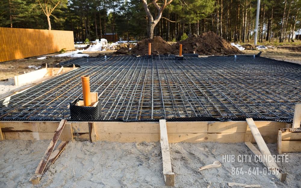 concrete form with rebar reinforcement ready for concrete concrete form with rebar reinforcement ready for concrete