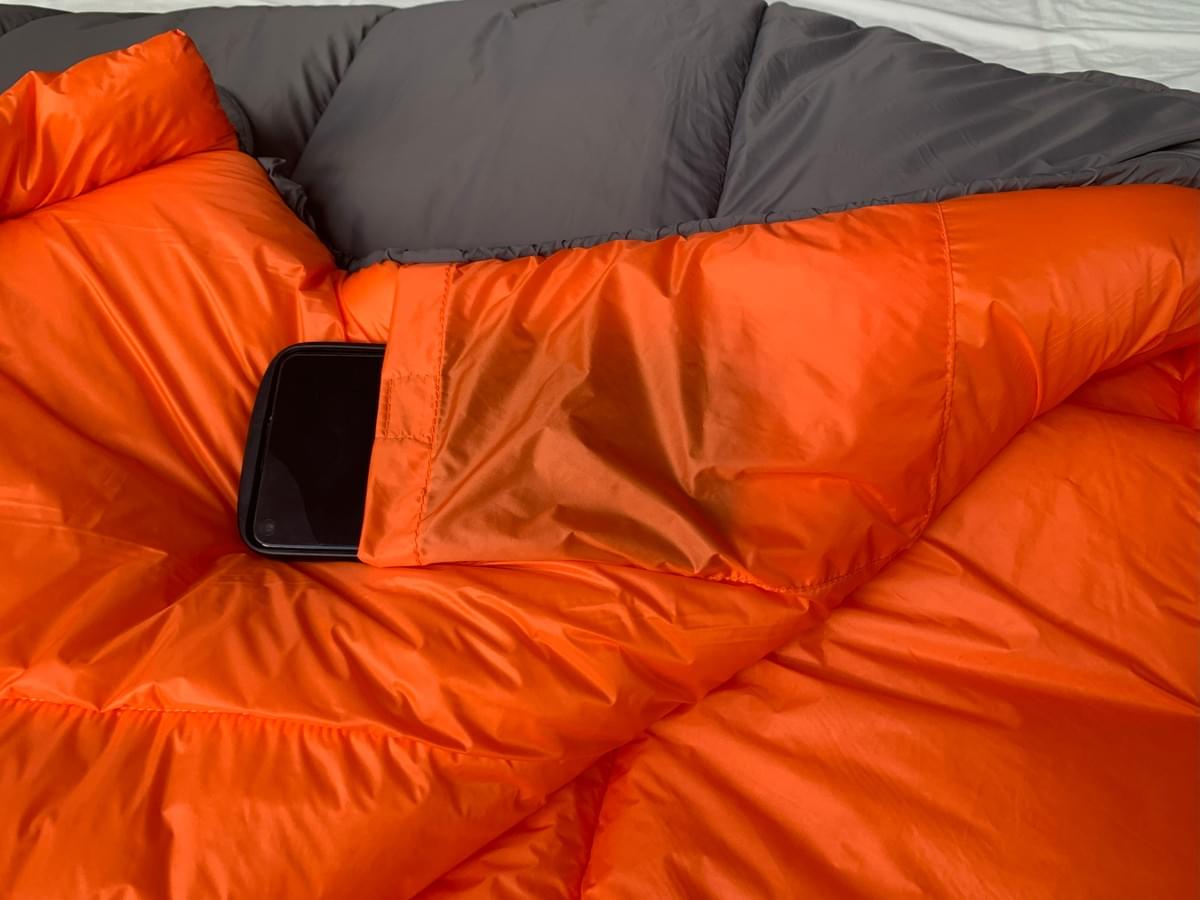 OF Synthetic sleeping bag