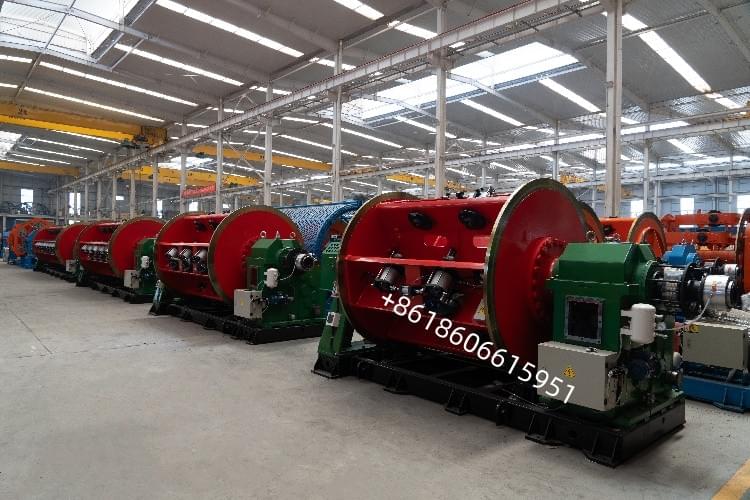 La câbleuse rigide machine Cu rigide, AAAC, ACSR et similaires JLK-500/91