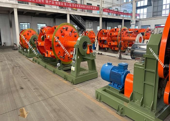 Anti torsion Stranding Cum Laying Machine for OPGW cable Anti torsion Stranding Cum Laying Machine for OPGW cable