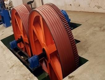 Stranding Machine Purpose wheel capstan from capstian technology Stranding Machine Purpose wheel capstan from capstian technology
