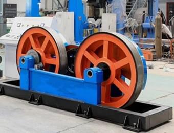 Small Laying-up Machine Purpose dual wheel capstan unit from capstian technology Small Laying-up Machine Purpose dual wheel capstan unit from capstian technology