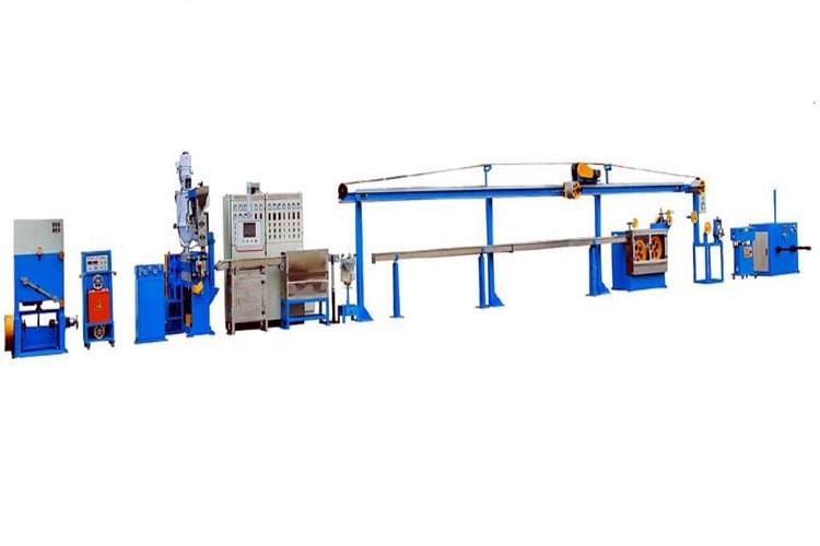 70/25 Cable extrusion line for Inner Polyethylene sheath, 2.6mm Thickness from carsing technology 70/25 Cable extrusion line for Inner Polyethylene sheath, 2.6mm Thickness from carsing technology