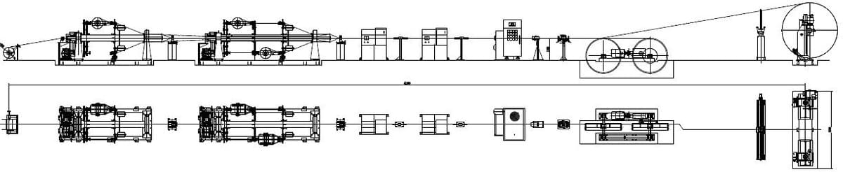 Layout of Planetary Strander Line Layout of Planetary Strander Line