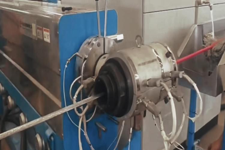 Solar Cable Production Machine SJ-70+120 Cable Extruder Machine