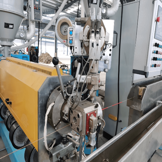 SJ70/25 Galvanized steel wire extruder sold in 2024 SJ70/25 Galvanized steel wire extruder sold in 2024