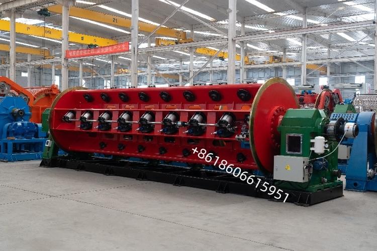 La câbleuse rigide machine Cu rigide, AAAC, ACSR et similaires JLK-500/91