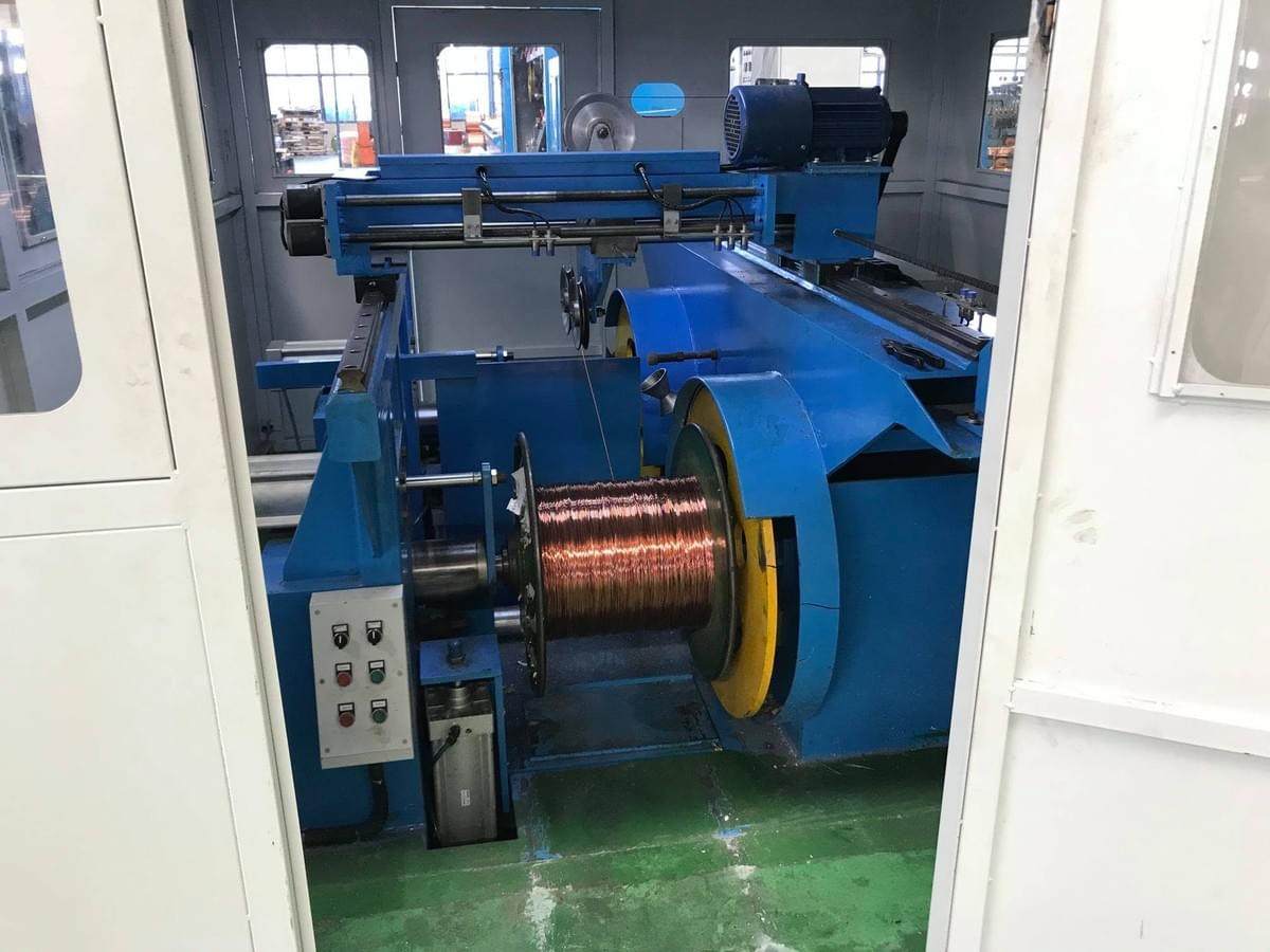 Double spoolers for ROD Breakdown Machine Double spoolers for ROD Breakdown Machine