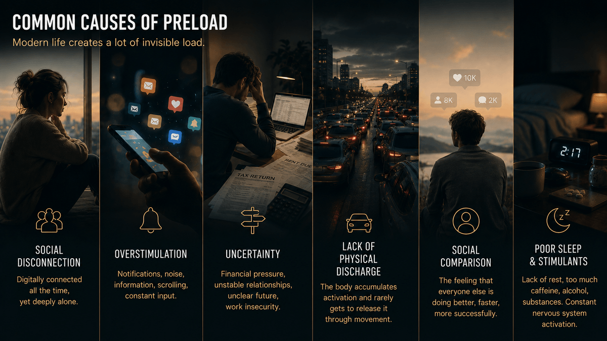 Causes of a Fear preload Causes of a Fear preload
