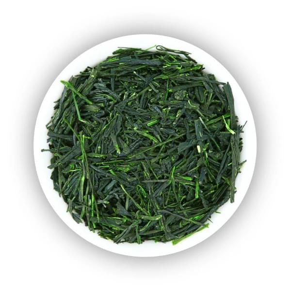 Loose gyokuro tea leaves, a premium shade-grown Japanese green tea prized for its sweetness and umami flavour. Loose gyokuro tea leaves, a premium shade-grown Japanese green tea prized for its sweetness and umami flavour.