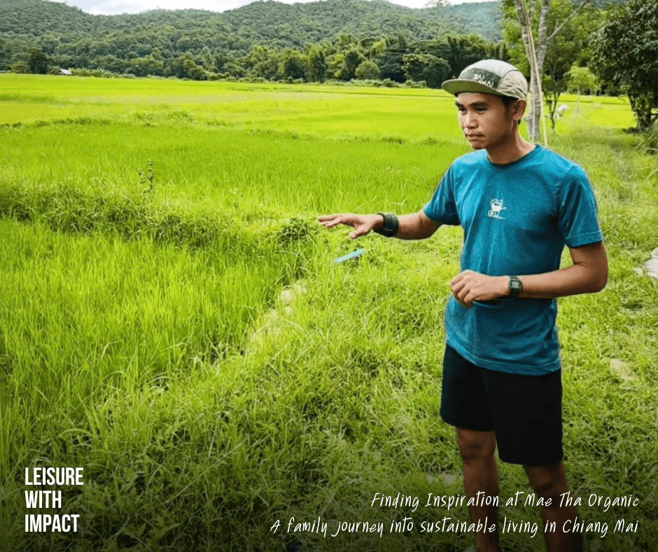 Aun, community leader of Mae Tha Organic, shares the inspiring story of how local farmers transformed their village through organic farming and community collaboration. Aun, community leader of Mae Tha Organic, shares the inspiring story of how local farmers transformed their village through organic farming and community collaboration.
