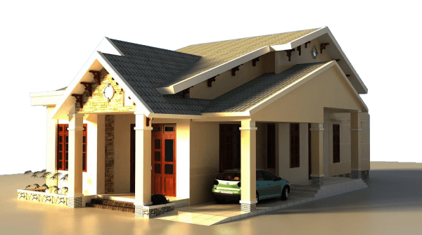 Thiết kế nhà cấp 4 hiện đại Thiết kế nhà cấp 4 hiện đại