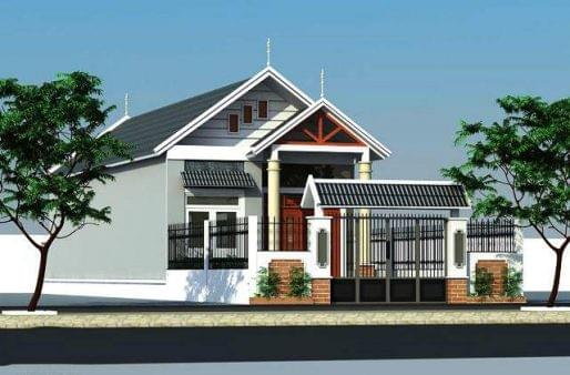 Thiết kế nhà cấp 4 hiện đại Thiết kế nhà cấp 4 hiện đại
