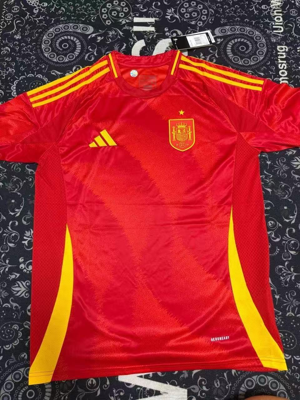 Lamine Yamal Signed Spain 2024 Home Jersey #19 – PSA Certified