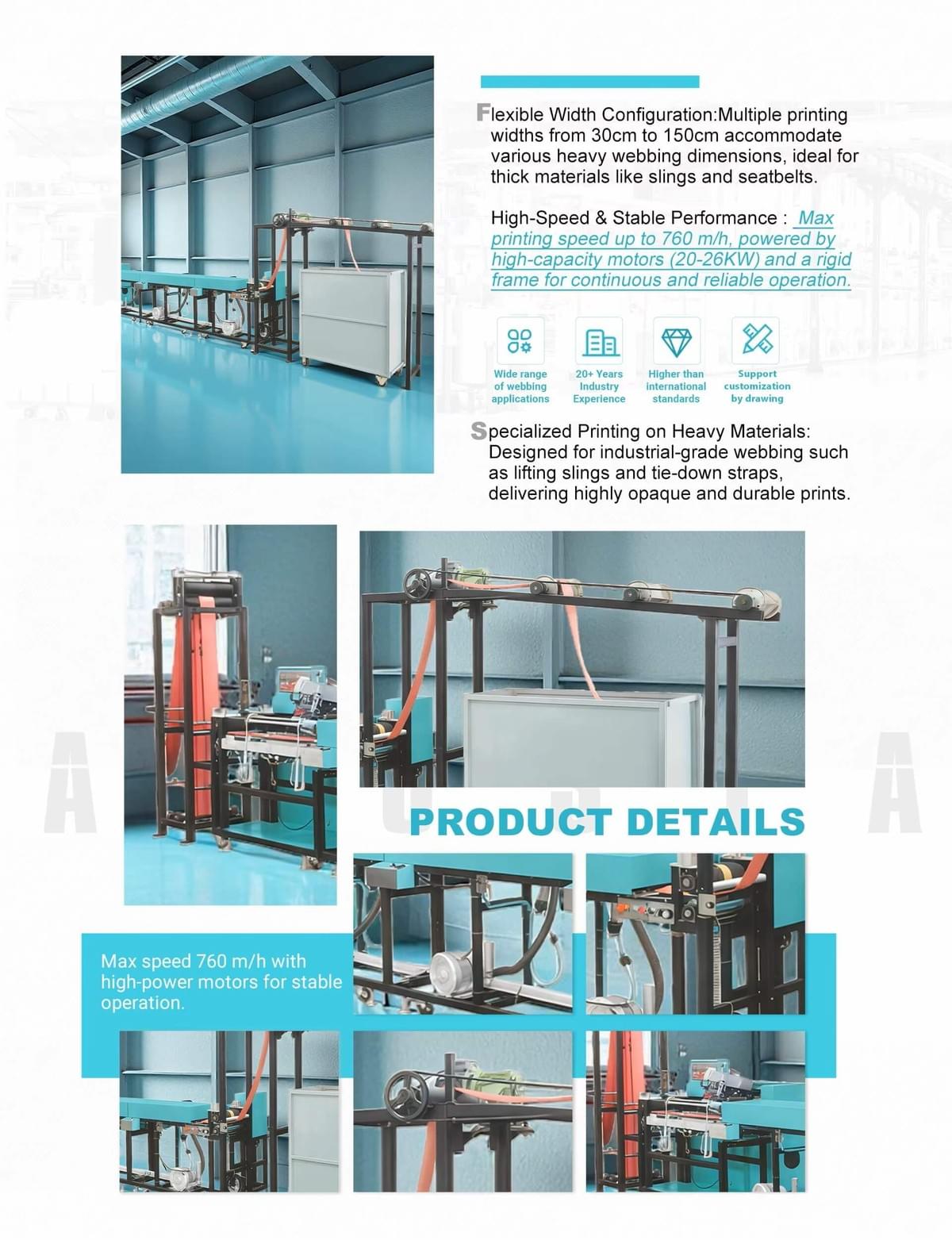 Automatic Webbing Sling Printer – Fast & Built for Heavy Duty