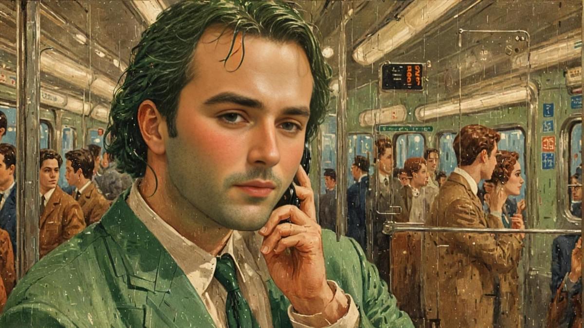 車窗倒映出主角撥打 1933 時僵硬且傲慢的神情。 車窗倒映出主角撥打 1933 時僵硬且傲慢的神情。