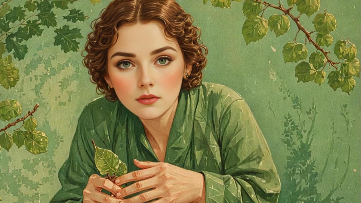 Hands as rugged as tree bark cradle a metallic‑green ume plum. Hands as rugged as tree bark cradle a metallic‑green ume plum.