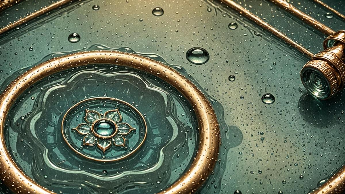 背光螢幕上顯示著技術藍圖,一角壓著鋼製的都鐸玫瑰印章 背光螢幕上顯示著技術藍圖,一角壓著鋼製的都鐸玫瑰印章