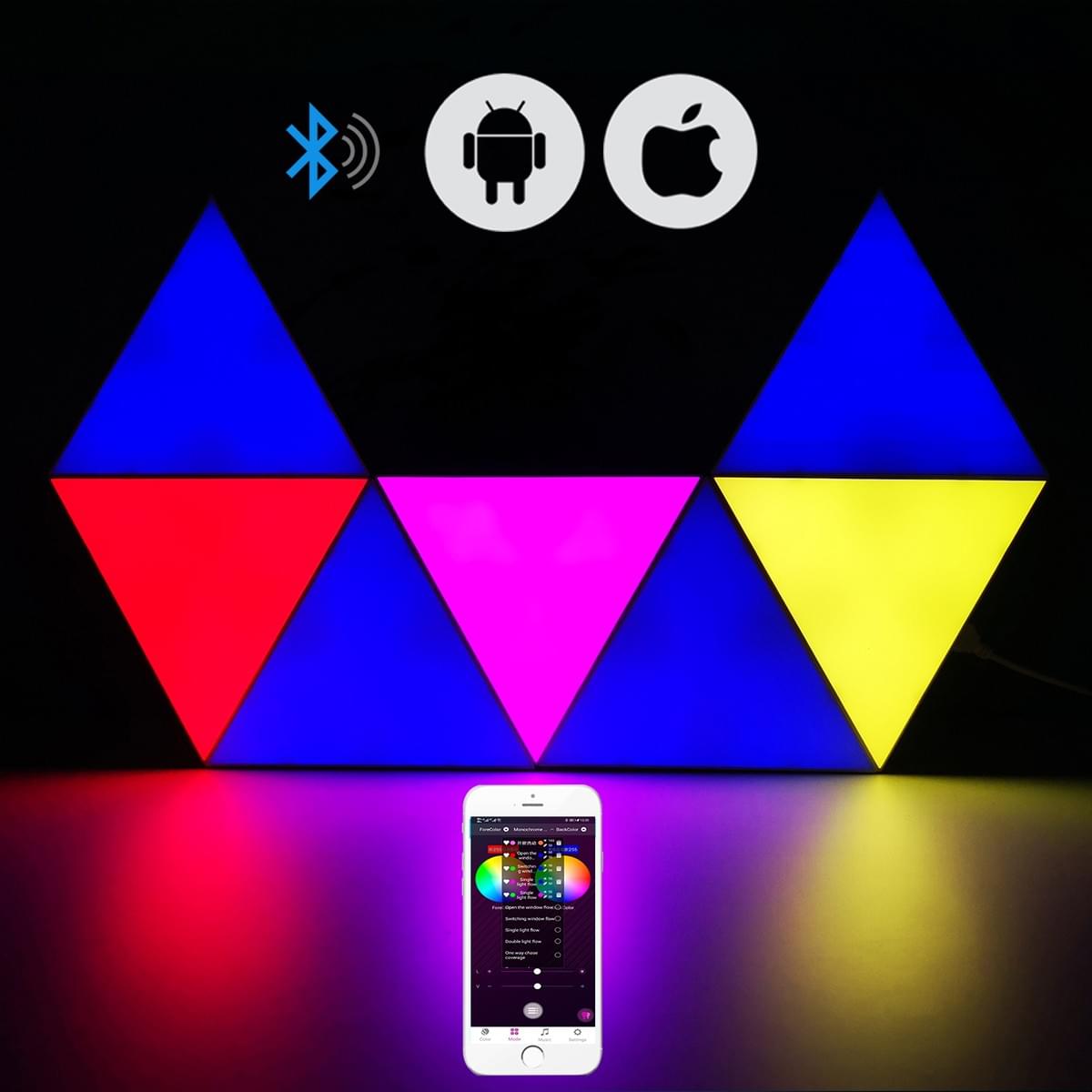 RGB LED lights controlled by an app for gaming room RGB LED lights controlled by an app for gaming room