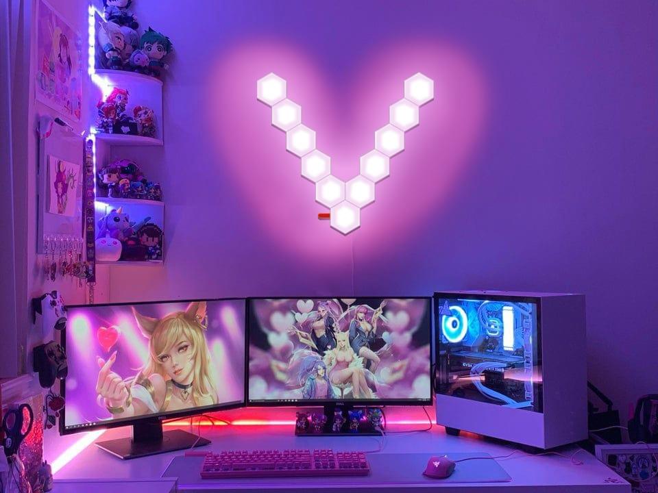 remote controlled hexagonal lights remote controlled hexagonal lights