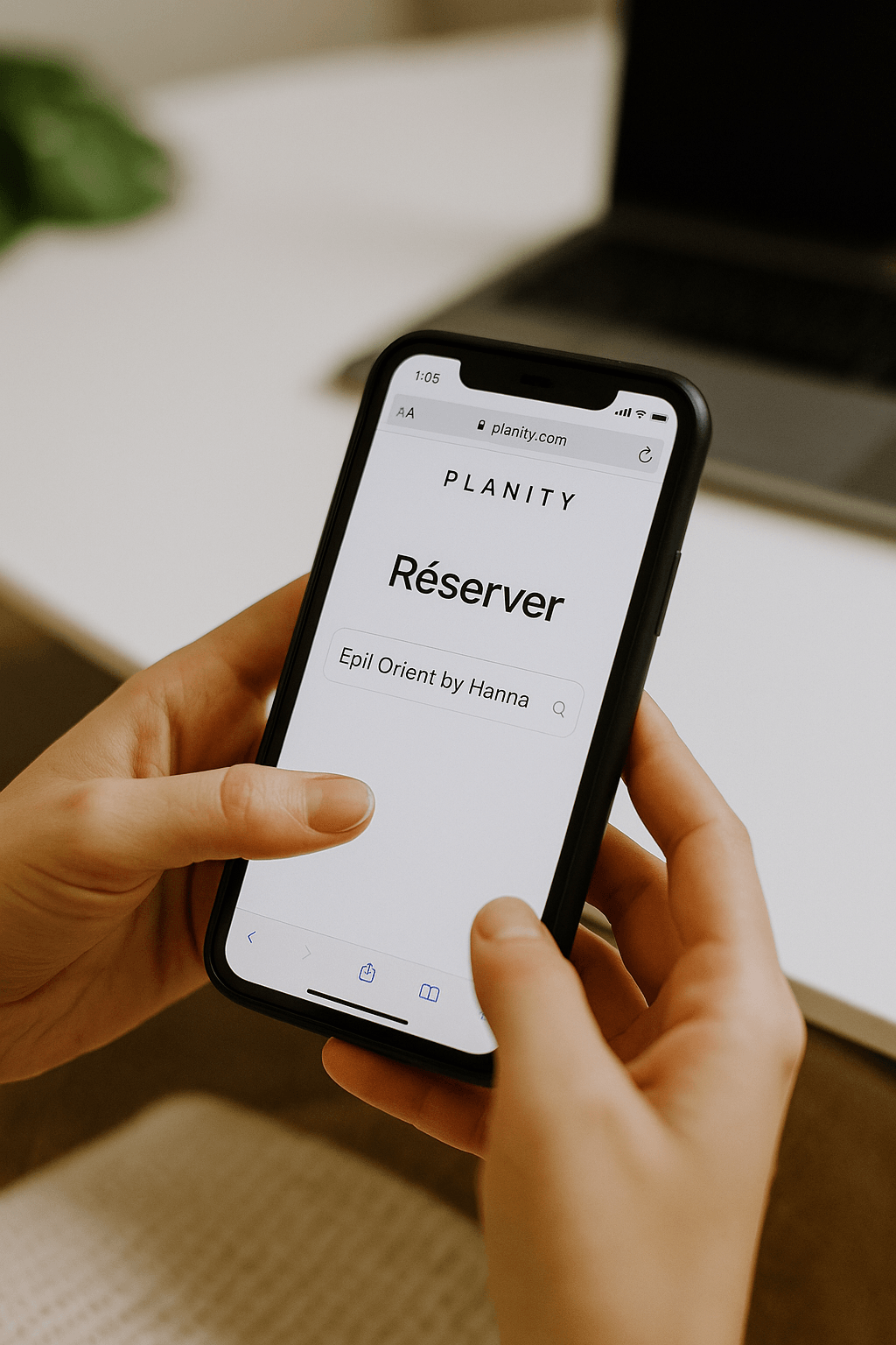 Discover the hair removal with traditional oriental wax Book your moment of beauty EpilOrient by Hanna is a space dedicated to natural beauty and female well-being, exclusively specialized in traditional oriental wax hair removal. Trained with passion, I welcome you in an intimate, clean, and soothing environment, where each treatment is performed with respect for your skin and with great gentleness. My wax is 100% natural, inspired by ancestral oriental rituals, and suitable for all areas of the body, even the most sensitive. I work with precision and kindness to offer you a comfortable, effective, and respectful experience of your femininity. At EpilOrient by Hanna, hair removal becomes a moment of care and relaxation. Book your moment of sweetness, and feel beautiful, light, and confident. Discover the hair removal with traditional oriental wax Book your moment of beauty EpilOrient by Hanna is a space dedicated to natural beauty and female well-being, exclusively specialized in traditional oriental wax hair removal. Trained with passion, I welcome you in an intimate, clean, and soothing environment, where each treatment is performed with respect for your skin and with great gentleness. My wax is 100% natural, inspired by ancestral oriental rituals, and suitable for all areas of the body, even the most sensitive. I work with precision and kindness to offer you a comfortable, effective, and respectful experience of your femininity. At EpilOrient by Hanna, hair removal becomes a moment of care and relaxation. Book your moment of sweetness, and feel beautiful, light, and confident.