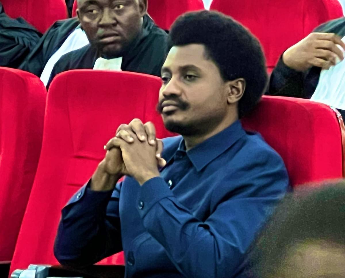 Constant Mutamba, ancien ministre de la justice pendant l'audience à la Cour de cassation Constant Mutamba, ancien ministre de la justice pendant l'audience à la Cour de cassation