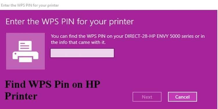 wps pin on hp printer wps pin on hp printer