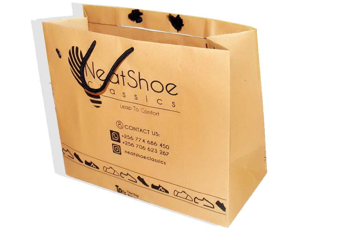 Backwhite Craft Paper Made Paper bags