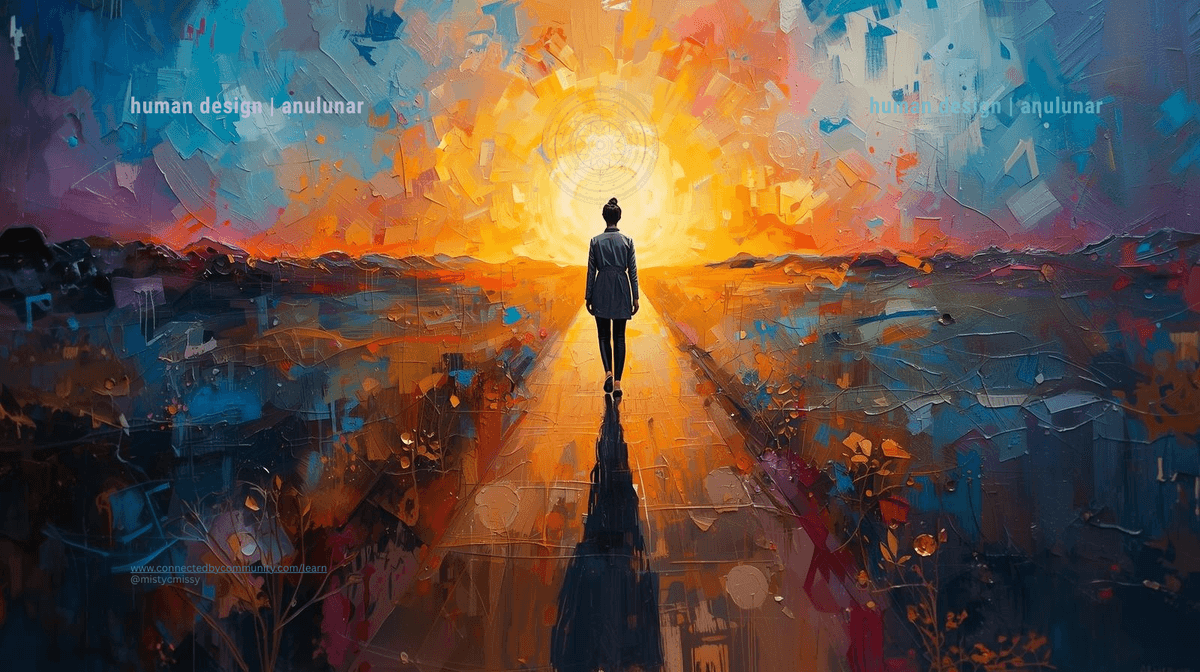 Silhouette of a lone figure walking a radiant path at cosmic sunset, evoking Human Design Juxtaposition Cross of Self-Expression (1/2 | 4/49)—symbolizing creative truth, receptivity, logic, and principled direction. Silhouette of a lone figure walking a radiant path at cosmic sunset, evoking Human Design Juxtaposition Cross of Self-Expression (1/2 | 4/49)—symbolizing creative truth, receptivity, logic, and principled direction.