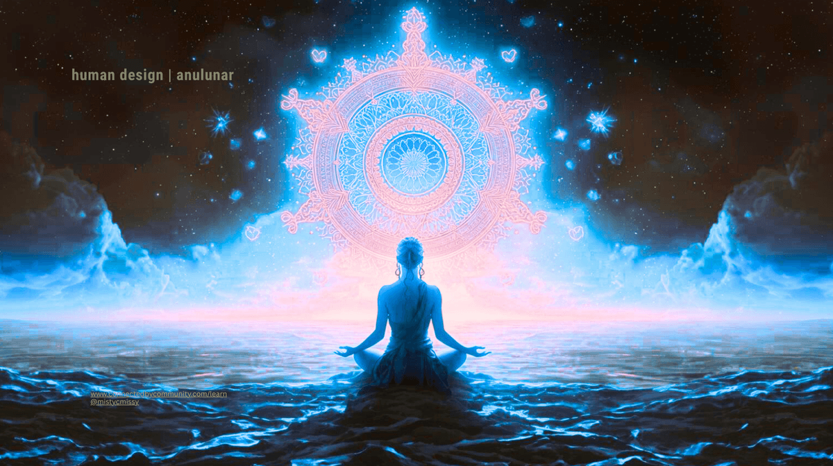 Human Design Right Angle Cross of Eden (36/6 | 11/12) meditative figure in radiant mandala portal over cosmic waters, symbolizing Transformational Guide's renewal and emotional paradise. Human Design Right Angle Cross of Eden (36/6 | 11/12) meditative figure in radiant mandala portal over cosmic waters, symbolizing Transformational Guide's renewal and emotional paradise.