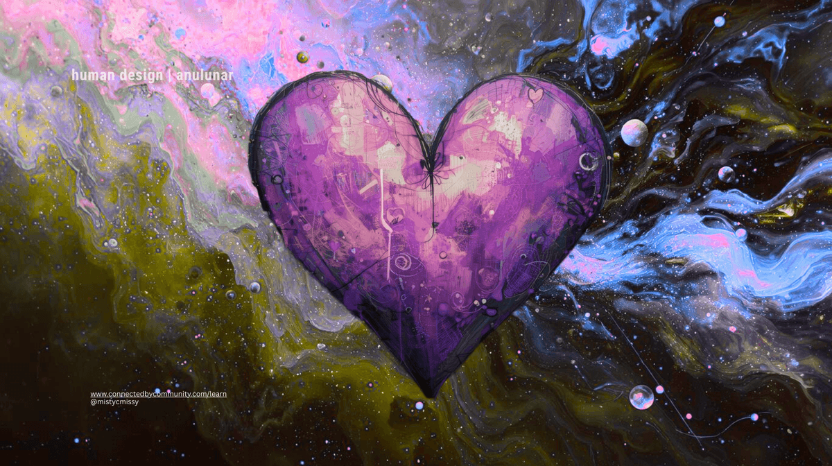 Human Design artwork for the Left Angle Cross of Migration 40 37 35 5, symbolizing heart centered support, natural rhythms, community bonding, and growth through life transitions. Human Design artwork for the Left Angle Cross of Migration 40 37 35 5, symbolizing heart centered support, natural rhythms, community bonding, and growth through life transitions.