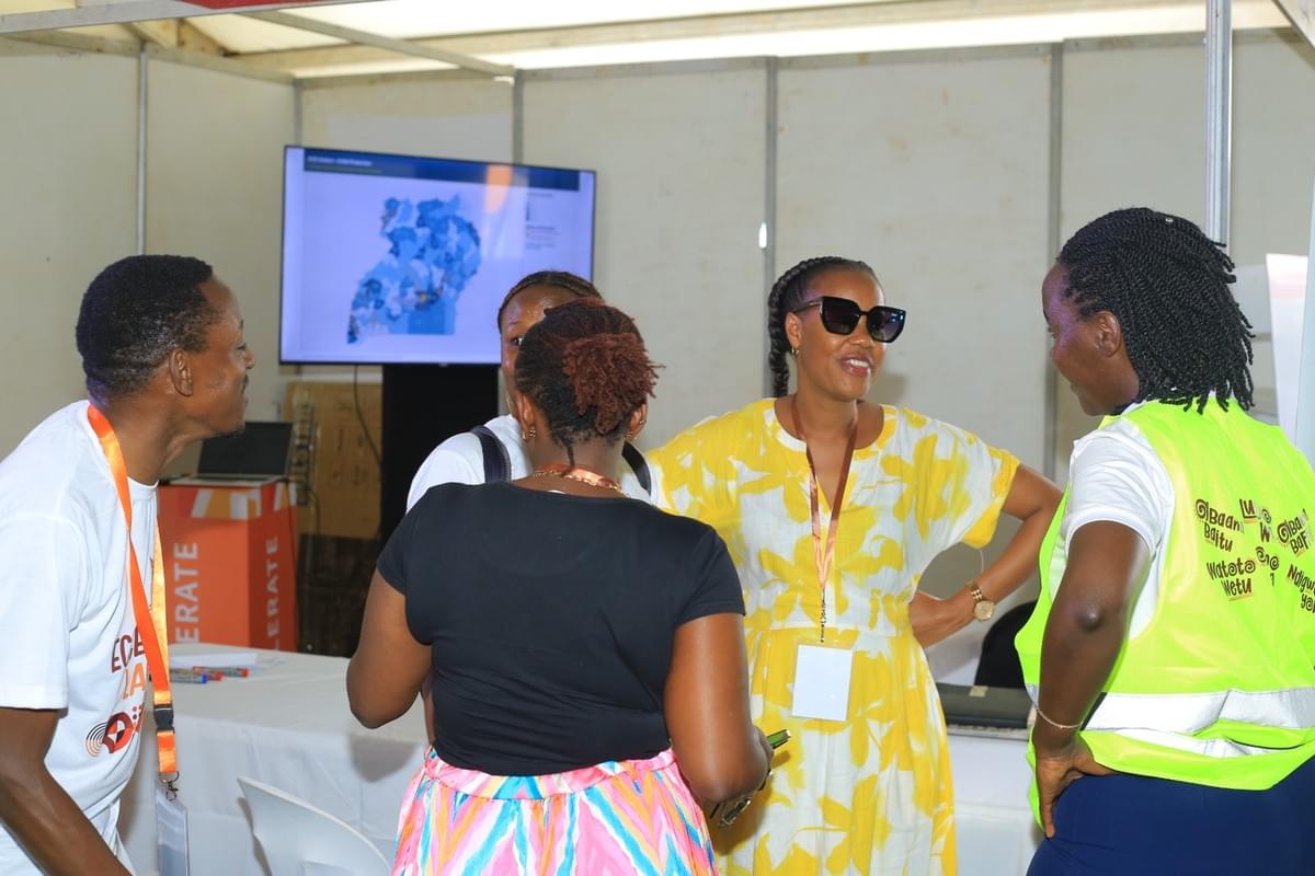 Stakeholders engaging during the launch. Stakeholders engaging during the launch.