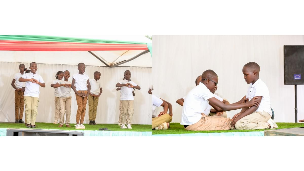 Scenes from the interpretative dance of the story of Jacob and Esau. Scenes from the interpretative dance of the story of Jacob and Esau.