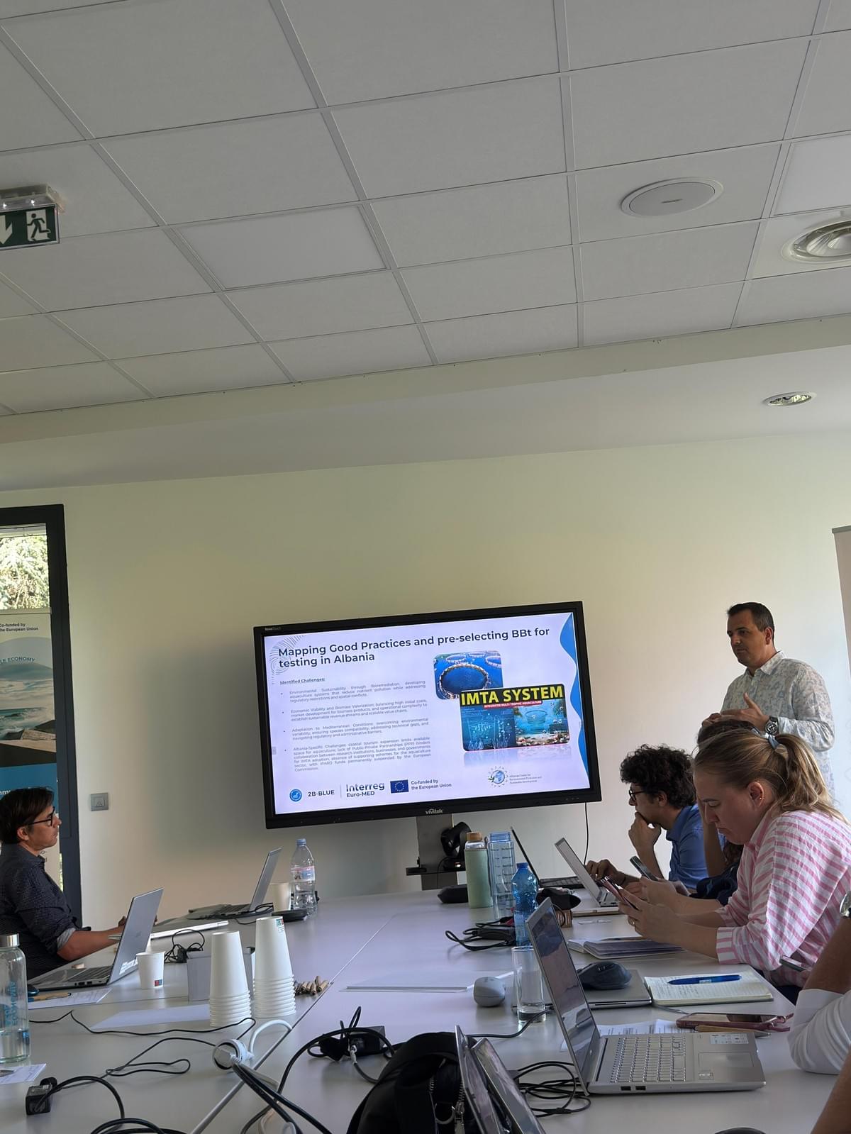 (Rigers Bakiu, ACEPDS): The DSite is progressing on schedule. The EoI was launched, the selection process was completed, and the company ALBA Adriatico was chosen. Pilot actions will focus on collaboration with this company in the Bay of Vlora, specifically in relation to IMTA (Integrated Multi-Trophic Aquaculture) (Rigers Bakiu, ACEPDS): The DSite is progressing on schedule. The EoI was launched, the selection process was completed, and the company ALBA Adriatico was chosen. Pilot actions will focus on collaboration with this company in the Bay of Vlora, specifically in relation to IMTA (Integrated Multi-Trophic Aquaculture)
