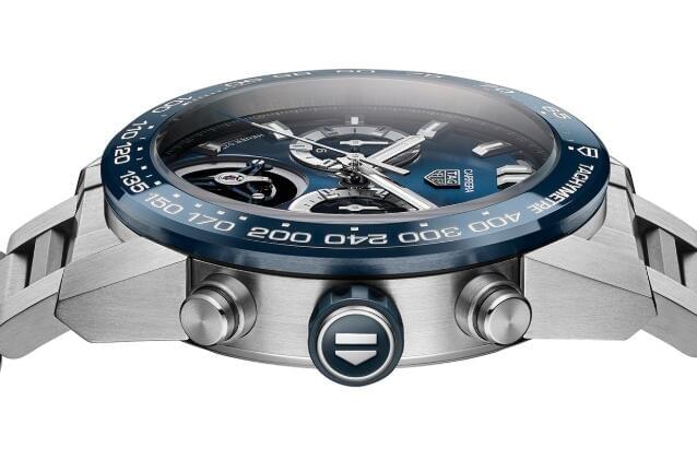 Replika TAG Heuer Carrera Heuer 02T Titanium Tourbillon Chronographen Blaues Zifferblatt 1 Replika TAG Heuer Carrera Heuer 02T Titanium Tourbillon Chronographen Blaues Zifferblatt 1
