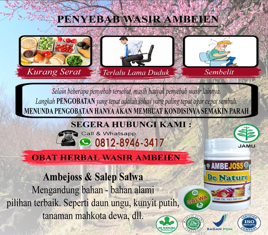 obat ambeien di apotik online de nature Paling Aman Dan Berkualitas obat ambeien di apotik online de nature Paling Aman Dan Berkualitas