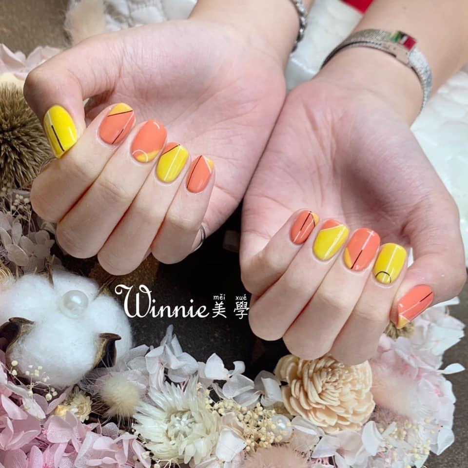 線條美甲 線條美甲