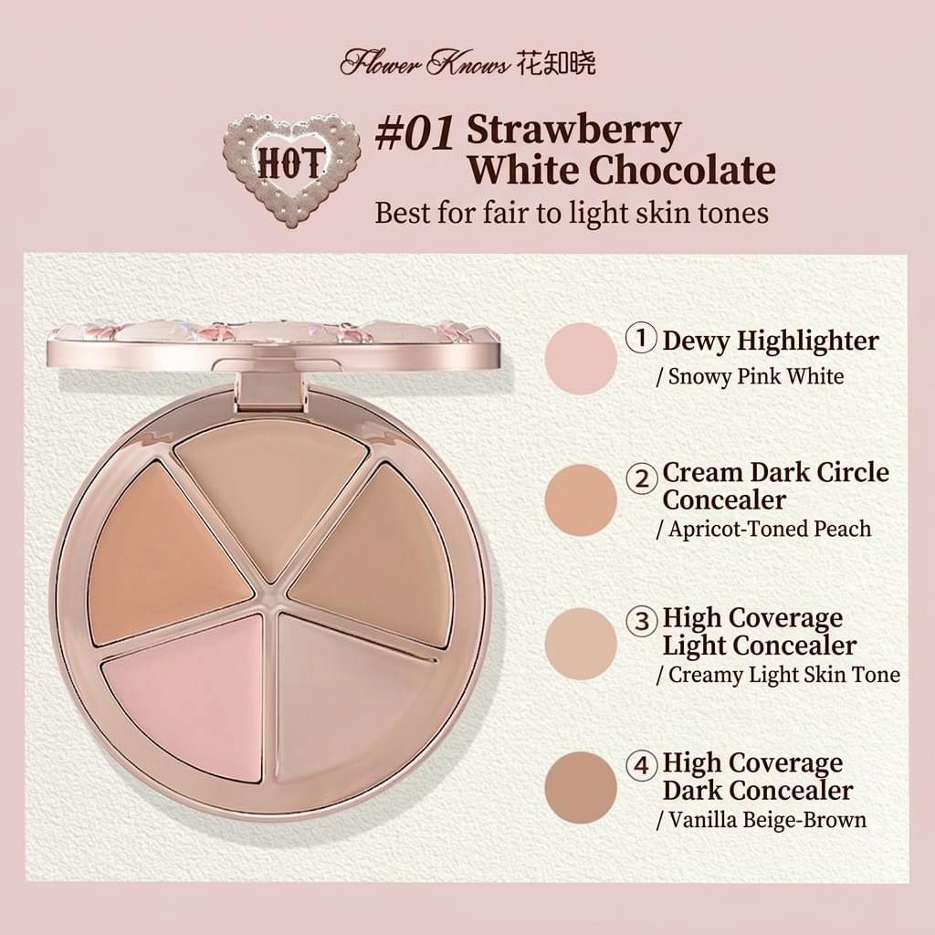 The Sweetie Bear 4-Color Concealer Palette